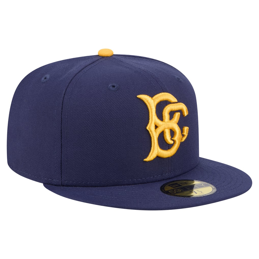 Casquette ajustée 59FIFTY Authentic Collection New Era Brooklyn Cyclones - Bleu marine